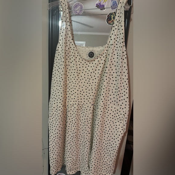 Vada winter ivy romper in stone dot 3x - Picture 2 of 3